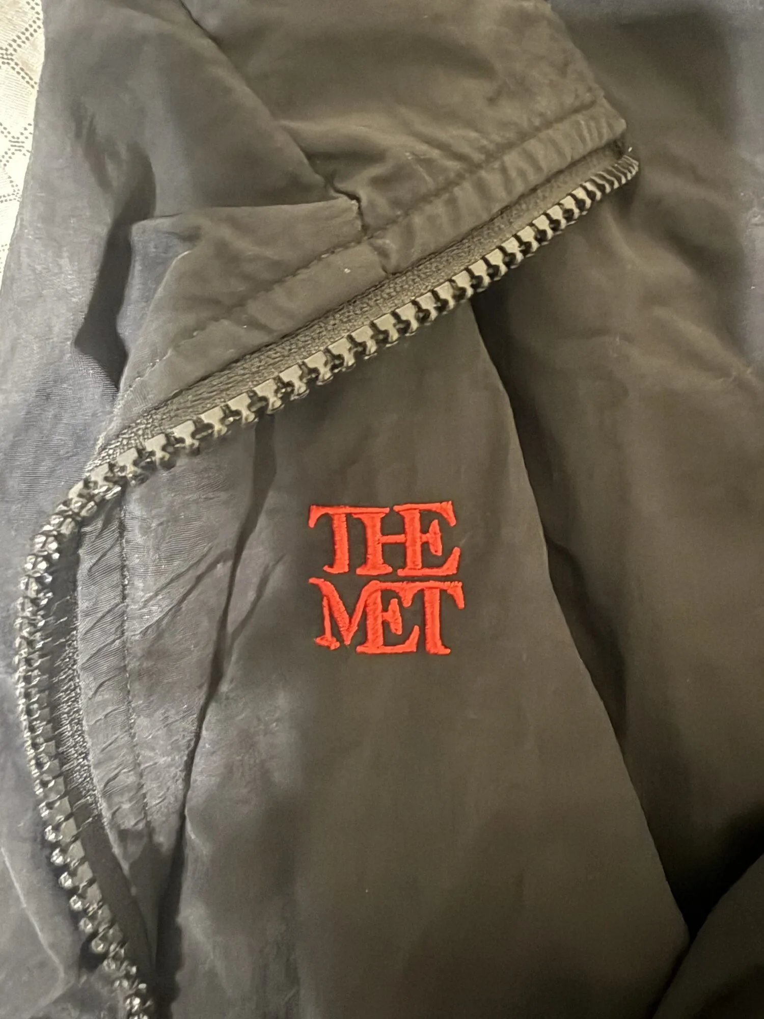 JW Anderson Denim, Zara Graphic Shirt, Met Museum Jacket, view 3