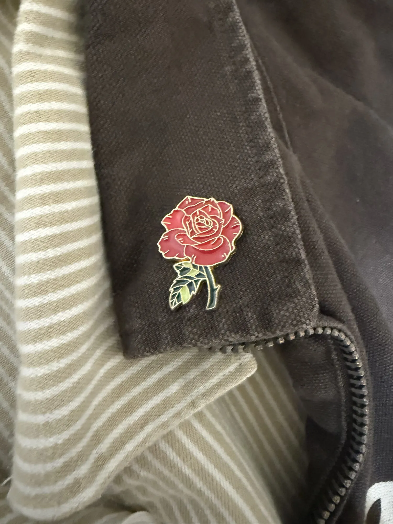 Uniqlo Chinos, Ford Shirt, and Pacsun Denim Jacket, view 4